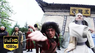 The old Taoist priest used Chinese kung fu to easily defeat a dozen enemies who despised him.