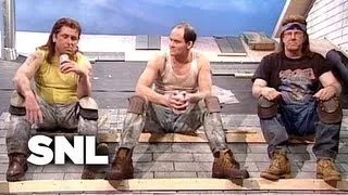 Roofers Slack Off on the Job - Saturday Night Live