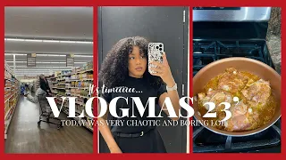Today Was Boring | The Hidden Side Of Working At Sephora | Mini Grocery Haul & More | VLOGMAS DAY 2