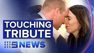 Prince William joins Jacinda Ardern in Auckland for Anzac Day | Nine News Australia