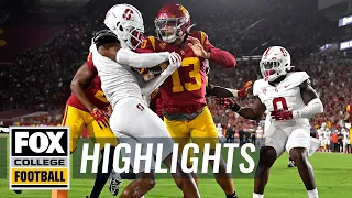 Stanford vs. #6 USC Highlights | CFB on FOX