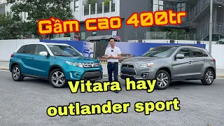 Gầm cao đi phố nhỏ gọn, Suzuki Vitara vs Outlander Sport giá 4xxTr | Thanh Xe Chất | 0915.263.826