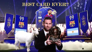 THE BEST CARD IN FIFA!? 99 TOTY MESSI PLAYER REVIEW - FIFA 20 ULTIMATE TEAM