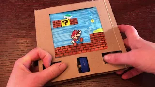 Cardboard Mario Game Boy
