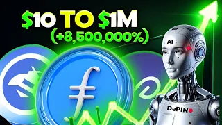 🔥THESE AI & DePIN CRYPTOS COULD GO 100X IN 2024?! Peaq Network Filecoin Hivemapper (NVIDIA Boost!!)