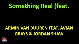 Something Real (feat. Jordan Shaw) (Lyrics version)