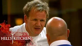 Gordon Ramsay Can't Handle Chef Forgetting The Desserts Menu | Hell's Kitchen