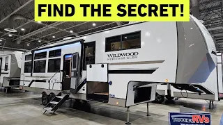 AMAZING SECRET INSIDE! Wildwood Heritage Glen 320VIEW RV