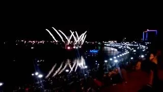 Салют на день города 2016г. Тюмень 430 лет.  Часть 3