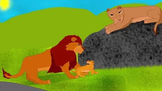 Speedpaint: Sarabi, Mufasa & Simba -