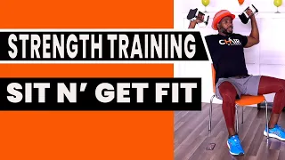 15 Minute Seated Strength Workout With Donovan Green