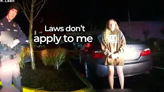 When Teens Think They're Above The Law | Karens Getting Arrested By Police #92