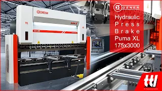 Dener Hydraulic Press Brake - Puma XL 175x3000