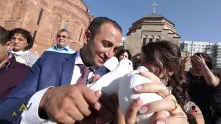 свадьба Сероба и Мелине клип