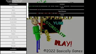 Baldi's basics classic remastered steam mod menu tutorial