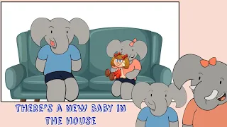 SEL - There's A New Baby in The House - Social Story 👶🐘