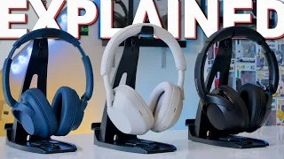 Sony's 2023 ANC Headphones Lineup Explained - WH-CH720N Vs XM5 Vs XM4 Vs XB910N
