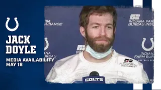 Jack Doyle Media Availability | 2021 Colts OTAs