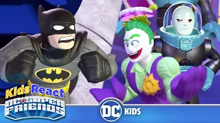 Kids React: DC Super Friends | Double Trouble...Maybe | @dckids