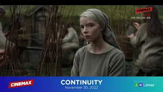 Cinemax Asia continuity | November 30, 2022