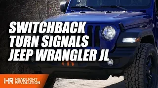 2019 Jeep Wrangler JL Switchback LED Front Turn Signal Bulb Upgrade - Install and Wiring