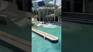 Super spannend in een waterpark! 🛝 💦