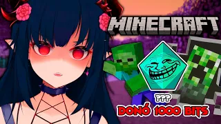 💀MINECRAFT PERO EL CHAT ME TROLLEA💀