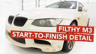 Amazing Makeover: BMW E92 M3 Coupe Gets a Complete Detail! ASMR