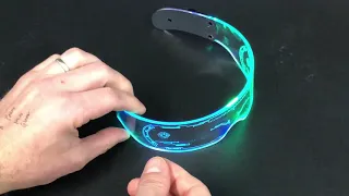 LED Visor Glasses