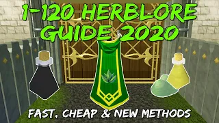 1-99/120 Herblore Guide 2020/2021 | NEW Methods Included! [Runescape 3]