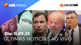🔴 Lula recua sobre Putin; delação de Cid, Dino aciona PF após fake news sobre RS | UOL News