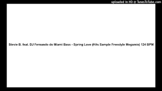 Stevie B. feat. DJ Fernando do Miami Bass - Spring Love (Hits Sample Freestyle Megamix) 124 BPM