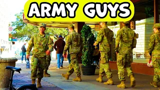 Bushman prank: I scared the USA Army Guy's 😅😅