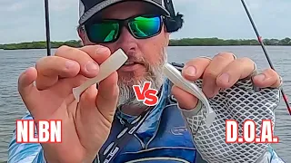 NLBN vs DOA: Paddletail Lure Comparison - What Gets More Bites?