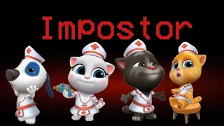 IMPOSTOR~🚩🚀🎯MY TALKING TOM FRIENDS-🛸AMONG US FUNNY