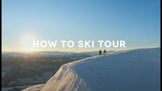 Ski Touring Basics with Henrik Windstedt and Kajsa Larsson.
