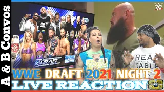 WWE Draft 2021 Night 2 - LIVE REACTION | Monday Night Raw 10/4/21