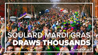 'We absolutely love it:' Mardi Gras celebration brings thousands to Soulard