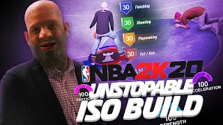 OFFICIAL GMAN PLAYMAKING SHOTCREATOR ISO GOD BUILD ON NBA 2K20!! THIS BUILD IS TOO OVERPOWERED!!