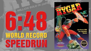 NES Rygar Any% Speedrun (Current WR)