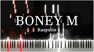 Rasputin (Boney M.) 【 PIANO TUTORIAL 】