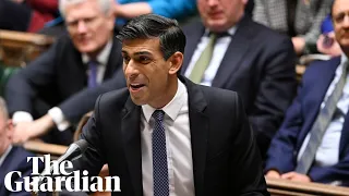Rishi Sunak makes statement to MPs about strategy for small boat arrivals – watch live