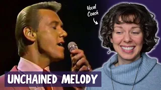 Vocal analysis featuring Bobby Hatfield of The Righteous Brothers singing Unchained Melody LIVE