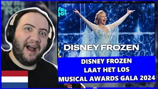 Disney FROZEN - Laat het los | Musical Awards Gala 2024 | Teacher Paul Reacts Netherlands 🇳🇱