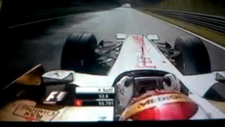 adrian sutil onboard lap monza 2008