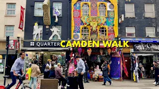 Camden Town Walking Tour - Pubs, Market, Venues, History (4K)