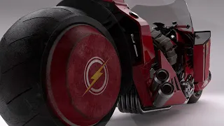 Kaneda's Bike | Modelling, Texturing, Look Dev and Lighting Breakdown Reel 2024: Isaac Manning