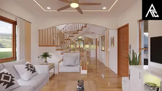 Comfortable 2-Bedroom Tiny House Design Idea (4x12 Meters Only)