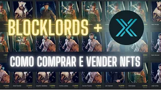 Blocklords + Immutable X - Tutorial - Como comprar/vender NFTs, e sacar seu $$$!