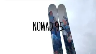 2018/19【NOMAD 95】ICELANTIC NEWモデルレビュー パークやストリートをガンガン攻めることができる頑丈なスキーで様々なコンディションにも対応できる